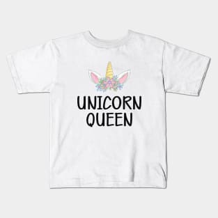 Unicorn Queen Kids T-Shirt